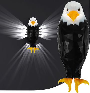 Mangebot™ 3D Bald Eagle Wall Light