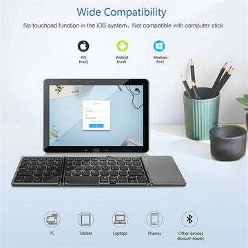 Mangebot™ Wireless Bluetooth Keyboard with Touchpad